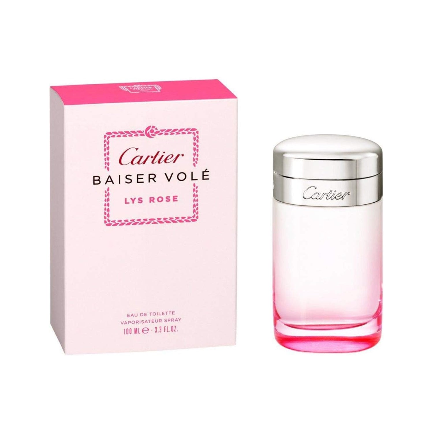 Cartier Baiser Vole Lys Rose 100 ml Eau De Toilette Spray For Women