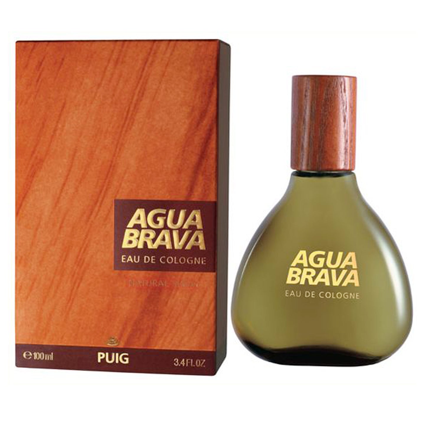 Antonio Puig Agua Brava Eau de Cologne Splash 100 ml for Men