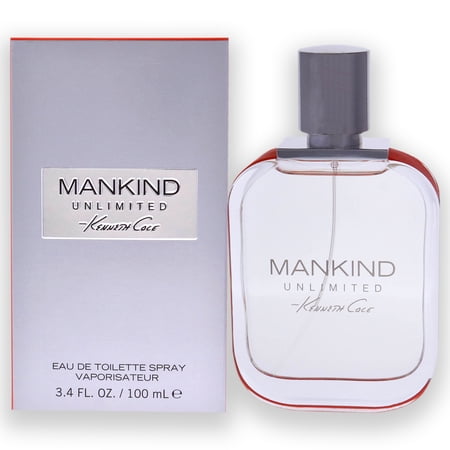 Kenneth Cole Mankind Unlimited Eau de Toilette 3.4 oz for Men