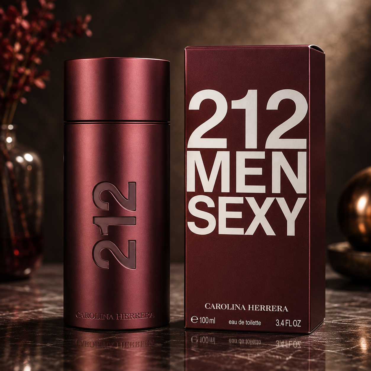 Carolina Herrera 212 Sexy Eau de Toilette Spray 100 ml for Men