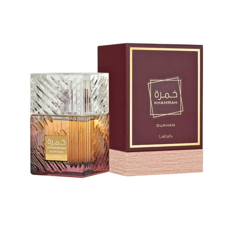 Lattafa Khamrah Dukhan Eau De Parfum 3.4 oz for Unisex