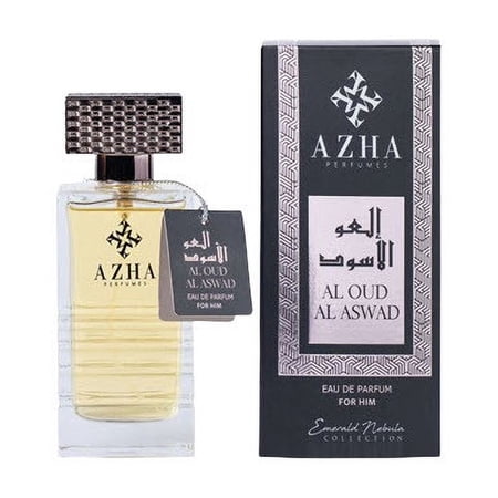 Azha Al Oud Aswad Eau de Parfum 3.3 oz for Men