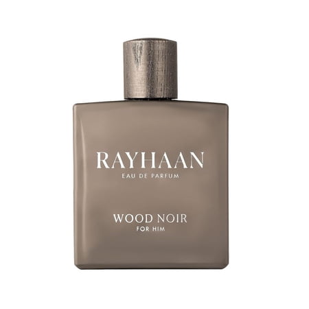 Rayhaan Wood Collection Wood Noir Eau De Parfum 3.4 oz for Men