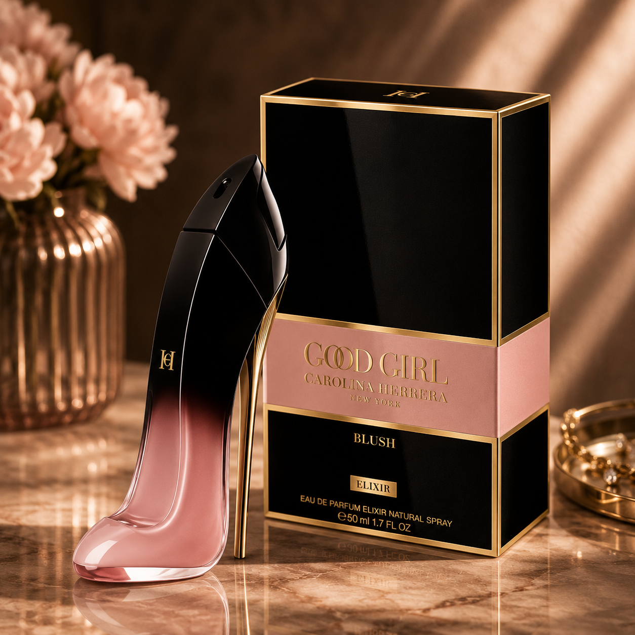 Carolina Herrera Good Girl Blush Elixir Eau De Parfum 1.7 oz Ltd Qty for Women