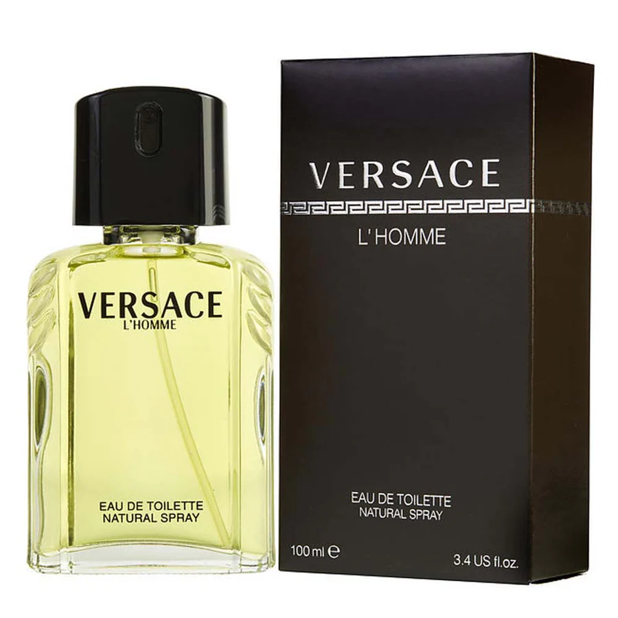 Versace L'Homme Eau De Toilette Natural Spray 100ml For Men