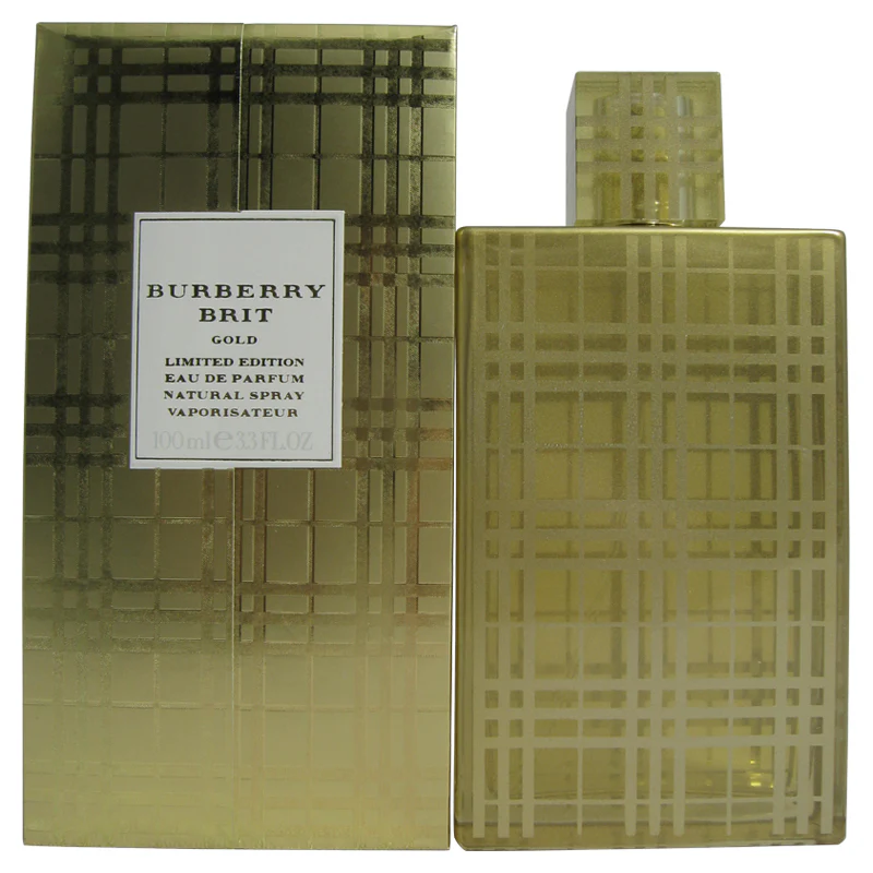 Burberry Brit Gold 100 ml Eau De Perfume Spray (Tester) for Women