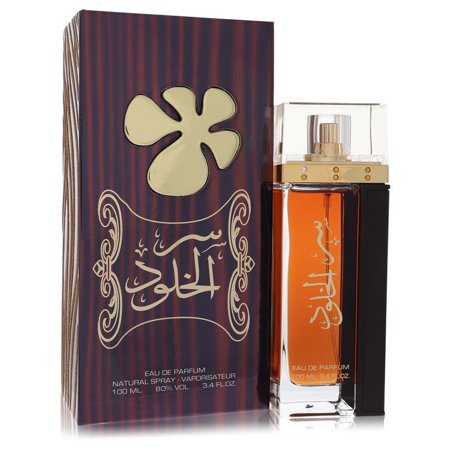 Lattafa Ser Al Khulood Gold Eau De Parfum 3.4 oz for Unisex