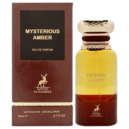 Maison Alhambra Mysterious Amber Eau de Parfum 2.7 oz for Men