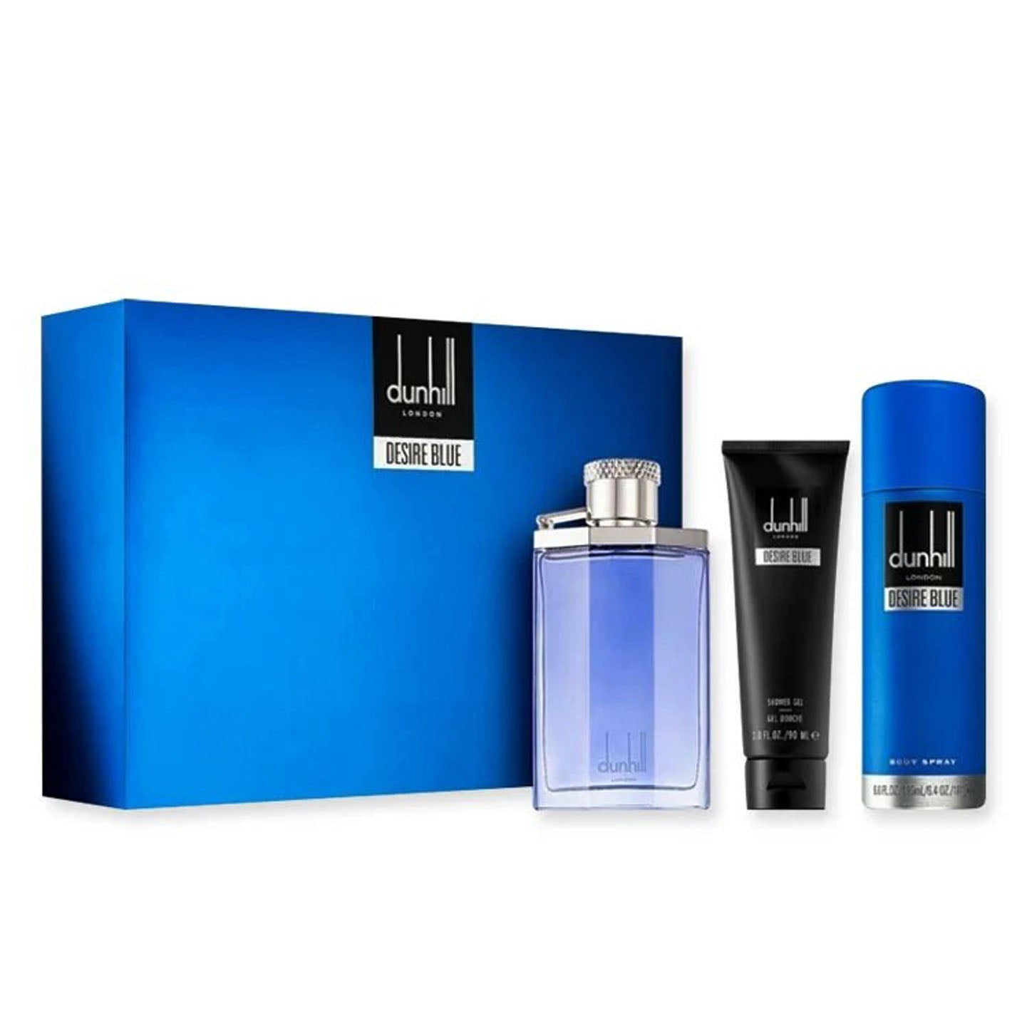 Desire Blue London par Alfred Dunhill Coffret 3 pièces pour homme