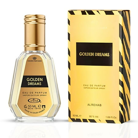 Al Rehab Golden Dreams Eau De Parfum 1.7 oz for Women