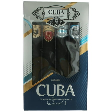 Cuba Quad Gift Set Eau de Toilette 17 oz 4x 17 oz for Women