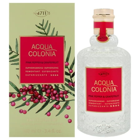 4711 Acqua Colonia Pink Pepper & Grapefruit Eau De Cologne 3.4 oz for Unisex