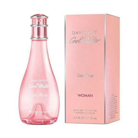 Davidoff Cool Water Sea Rose Eau de Toilette 3.4 oz for Women