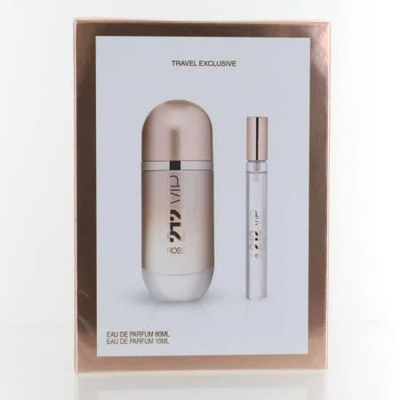 212 VIP Rose Eau de Parfum 2.7 oz for Women 2pc Set 10 ml Eau de Parfum