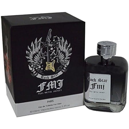 Rock Star Full Metal Jacket Eau de Toilette 3.4 oz for Men