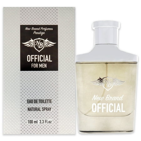 New Brand Prestige Eau de Toilette 3.3 oz for Men