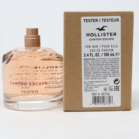Hollister Canyon Escape Eau de Parfum 3 oz for Women tester