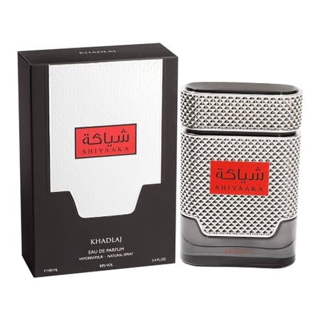 Khadlaj Shiyaaka Silver Eau De Parfum 3.4 oz for Men