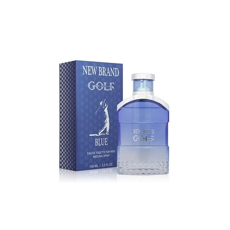 New Brand Golf Blue Eau De Toilette 3.3 oz for Men