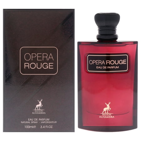 Lattafa Maison Alhambra Opera Rouge Eau De Parfum 3.4 oz for Unisex