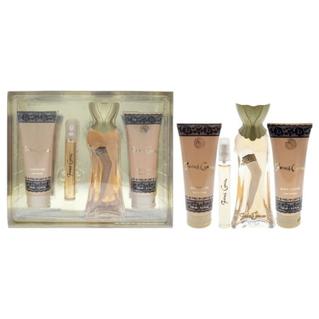 New Brand French Can Can Gift Set Eau de Parfum 3.4 oz Shower Gel 4.3 oz BL 4.3 oz 15ml for Women