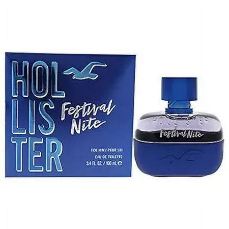 Hollister Festival Nite Eau de Toilette 3.4 oz for Men