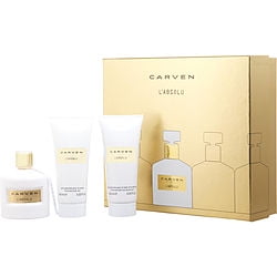 Carven L'absolu Eau de Parfum 3.3 oz for Women Gift Set Includes: 3.3 oz Body Lotion, 3.3 oz Shower Gel