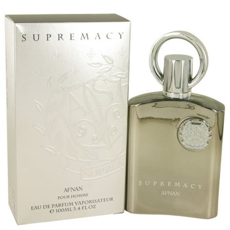 Afnan Supremacy Silver Eau De Parfum 3.4 oz for Men