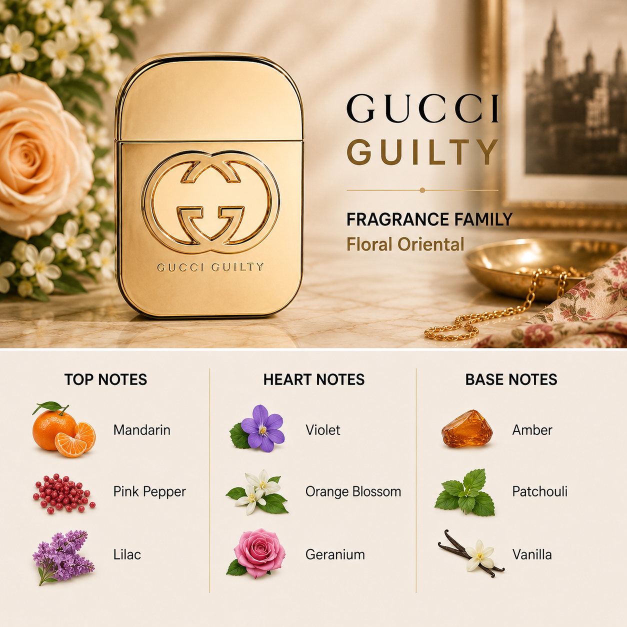 Gucci Guilty Intense Eau De Parfum Spray For Women