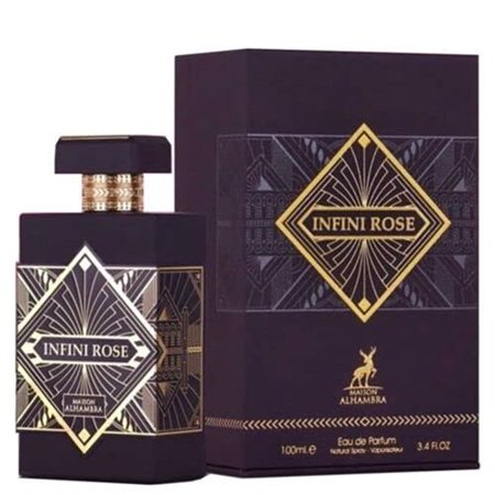 Lattafa Maison Alhambra Infini Rose Eau de Parfum Spray 3.4 oz Unisex