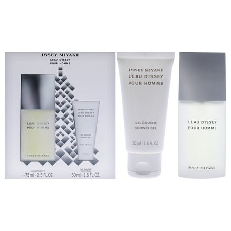 Issey Miyake L’Eau d’Issey Pour Homme 2PC Set 2.5oz EDT Spray + 1.6oz Shower Gel