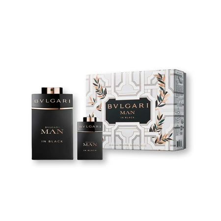 Bvlgari Man In Black Eau de Parfum 3.4 oz 2pc Set for Men Gift Set