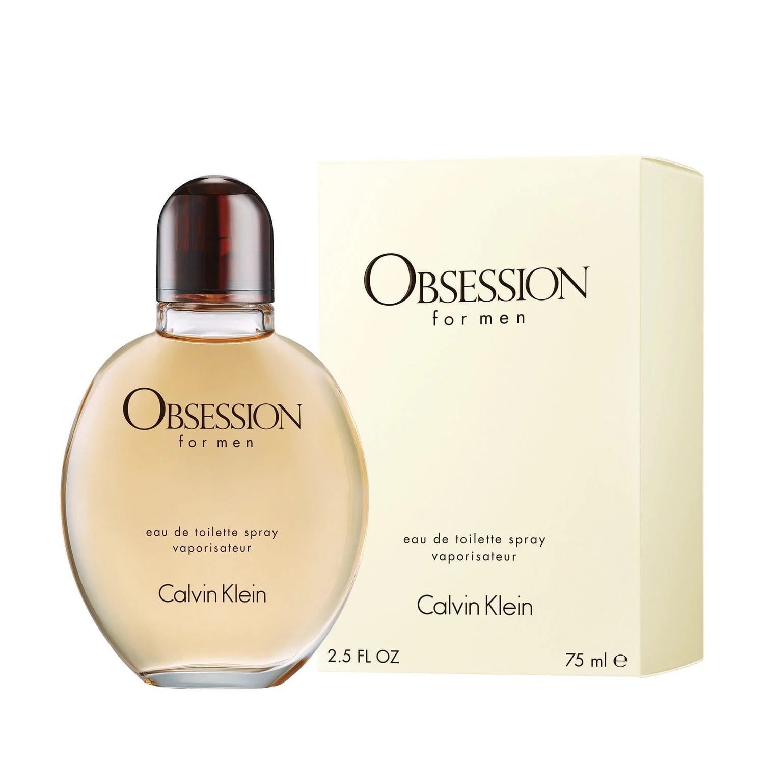 Calvin Klein Obsession Eau de Toilette 2.5 oz for Men