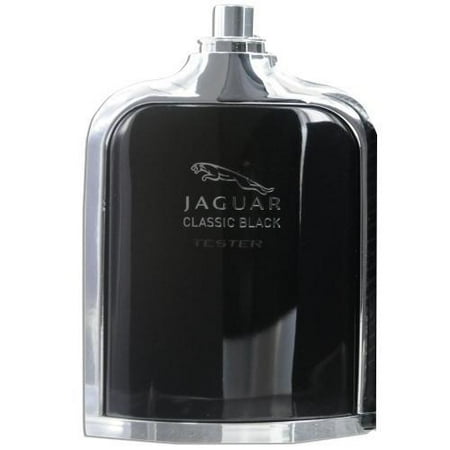 Jaguar Black Eau de Toilette 3.4 oz for Men tester
