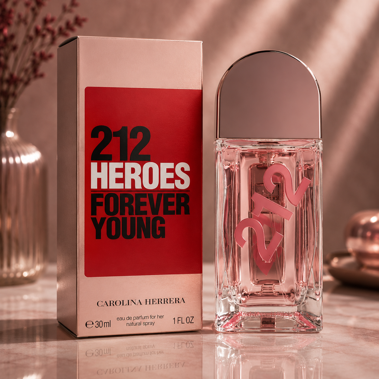 Carolina Herrera 212 Heroes Forever Young Eau de Parfum 1.0 oz for Women