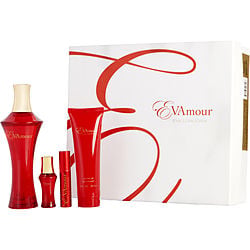 Eva Longoria Eva Amour 3.4 oz Eau de Parfum for Women 4PC Set: 3.4 oz Eau de Parfum Sprayray, 7.5 ml Eau de Parfum Sprayray, 7.5 ml Eau de Parfum Roll-On, 3.0 oz S