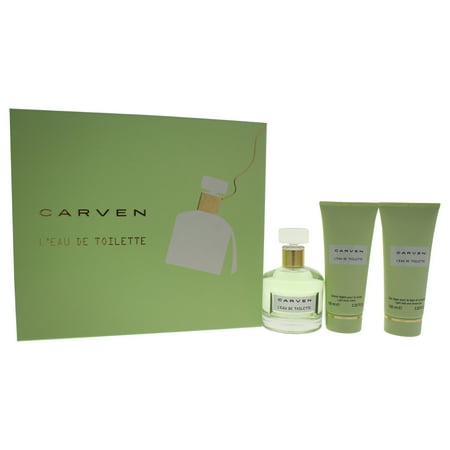Carven 3pc Set Eau de Toilette 3.3 oz for Women