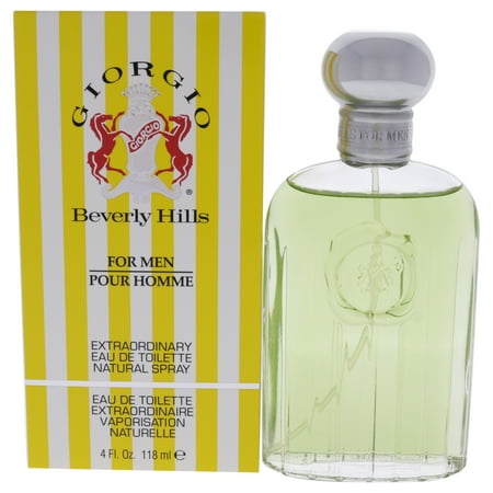 Giorgio Beverly Hills Giorgio Yellow Eau de Toilette 4.0 oz for Men