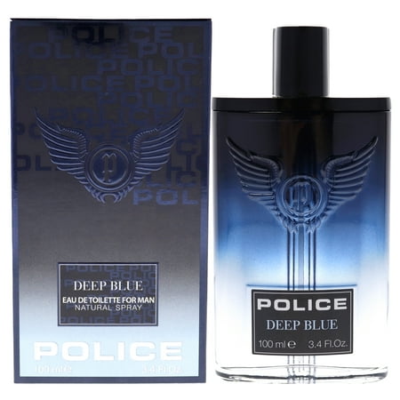 Police Deep Blue Eau de Toilette 3.4 oz for Men