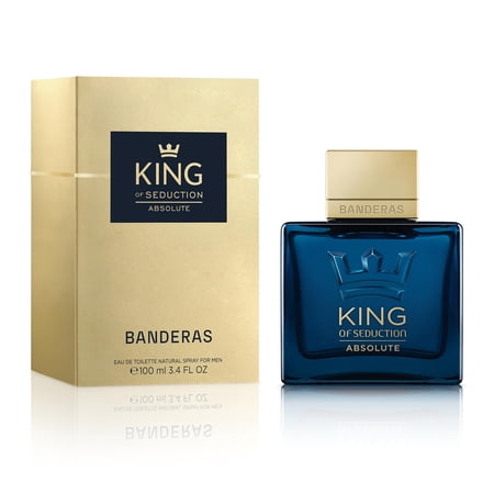 Antonio Banderas King Of Seduction Absolute Eau De Toilette 3.4 oz for Men