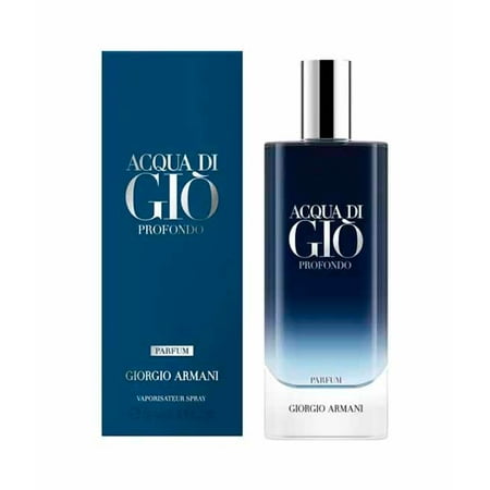 Armani Acqua Di Gio Profondo Eau De Parfum 0.5 oz  Travel Spray for Men