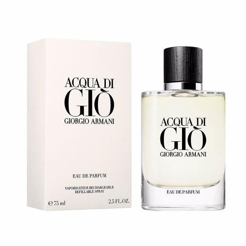 Giorgio Armani Acqua Di Gio Eau de Parfum 2.5 oz for Men Refillable
