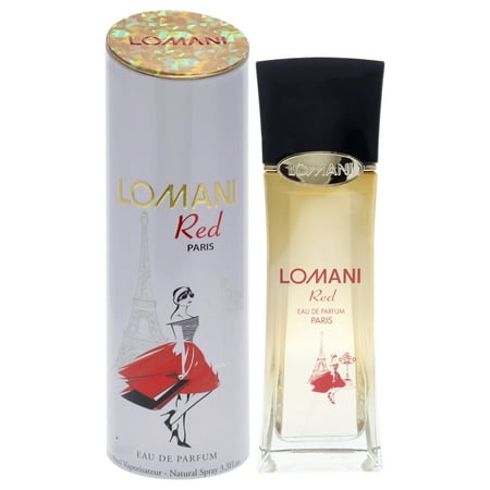 Lomani Red Eau de Parfum 3.3 oz for Women