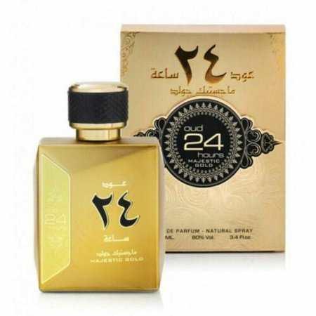 Ard Al Zaafaran Oud 24 Hours Majestic Gold Eau De Parfum 3.4 oz for Unisex