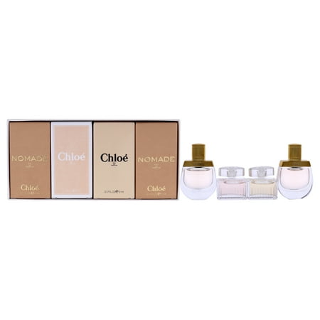 Chloe Nomade Rose Tangerine Eau de Parfum 0.17 oz 4pc Mini Set for Women