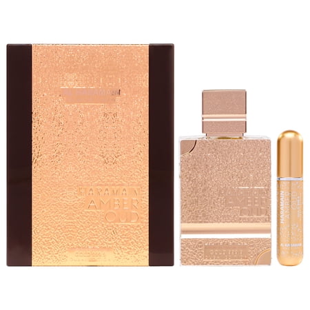 Al Haramain Amber Oud Gold 999.9 Eau de Parfum 3.33 oz With Atomizer for Unisex