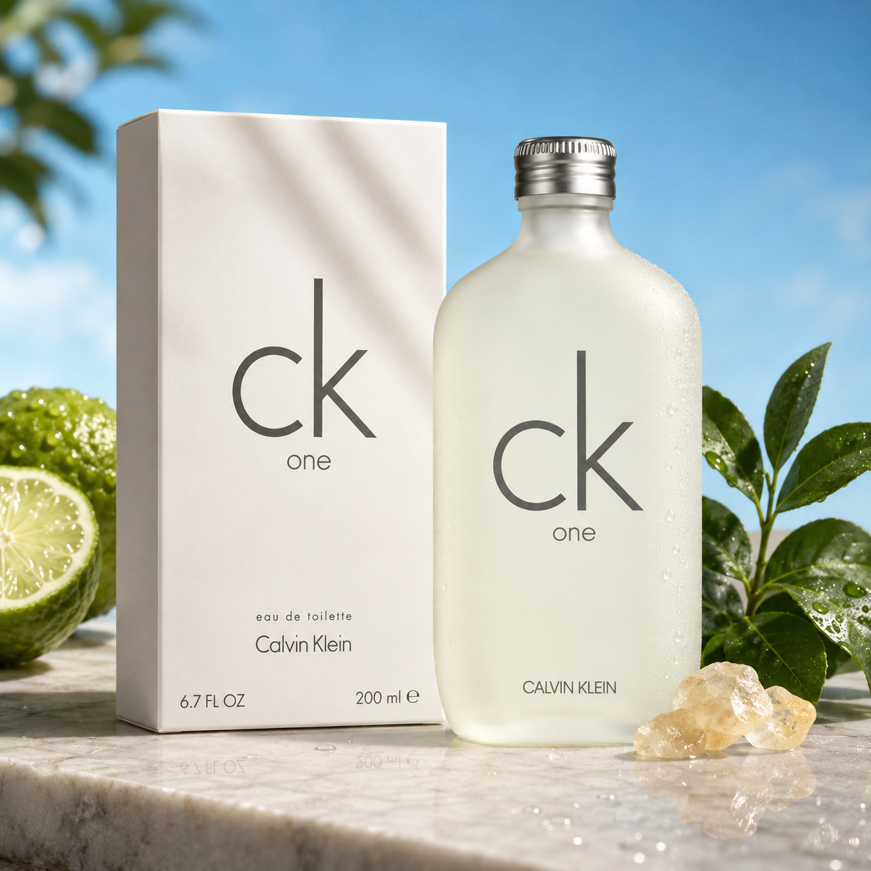 Calvin Klein CK One Eau de Toilette 3.3 oz for Unisex