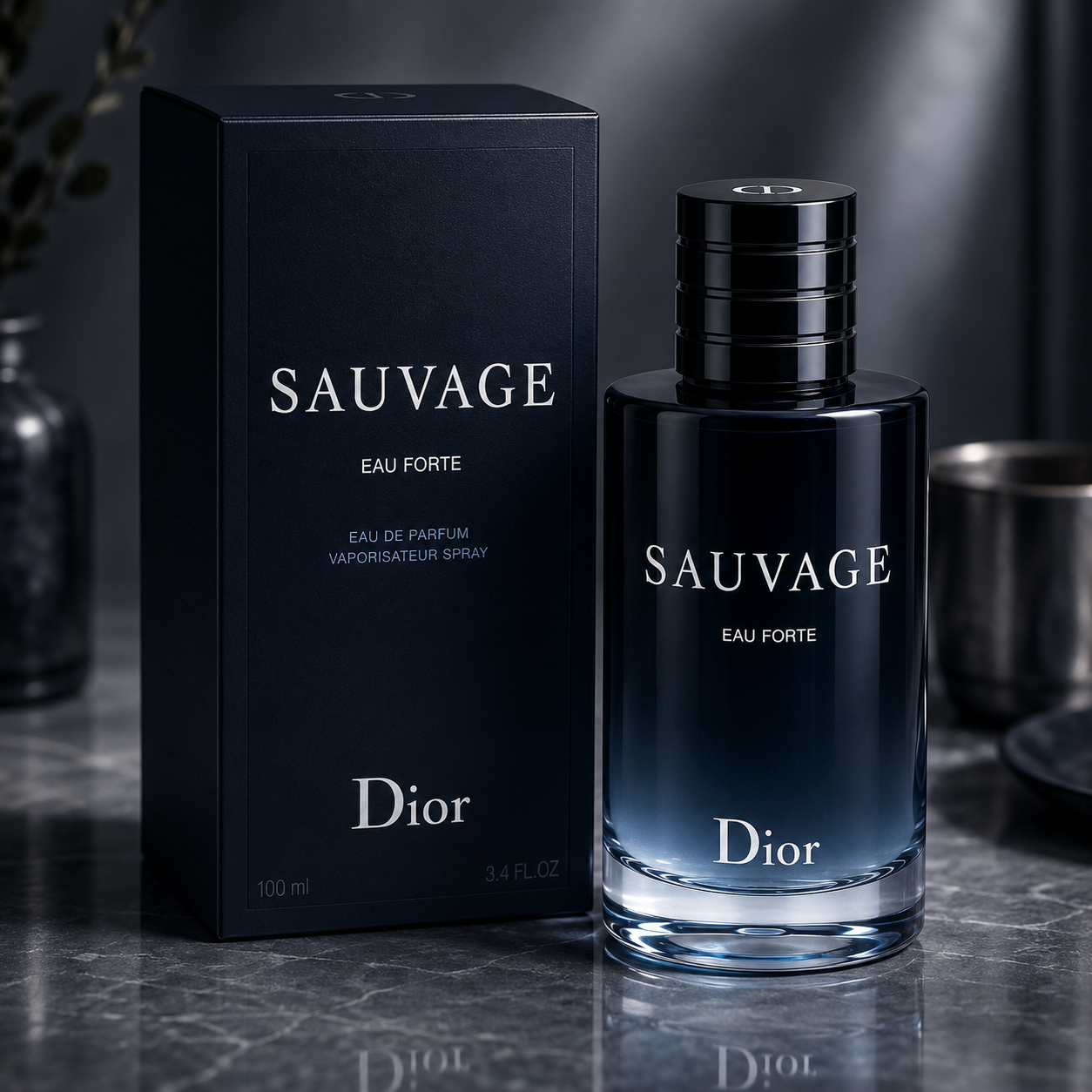 Dior Sauvage Forte Christian Parfum Eau de Parfum 3.3 oz for Men