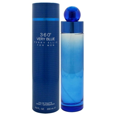 Perry Ellis 360 Very Blue Eau de Toilette 6.8 oz for Men