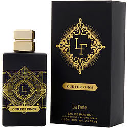 Khadlaj La Fede Oud For Kings Eau De Parfum 2.7 oz for Men